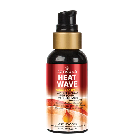 Lubricante a Base de Agua Cálido Heat Wave