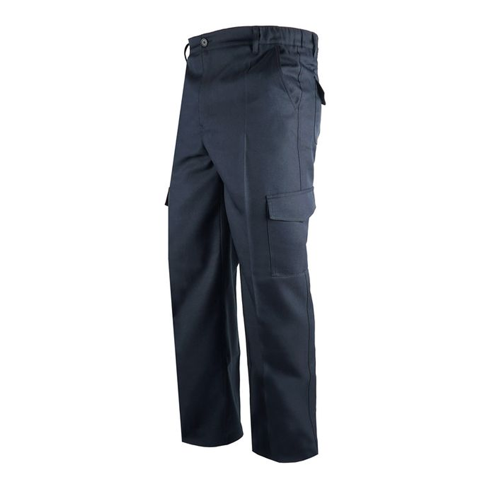 Pantalón Cargo Poplin Elasticado Azul / Negro / Gris