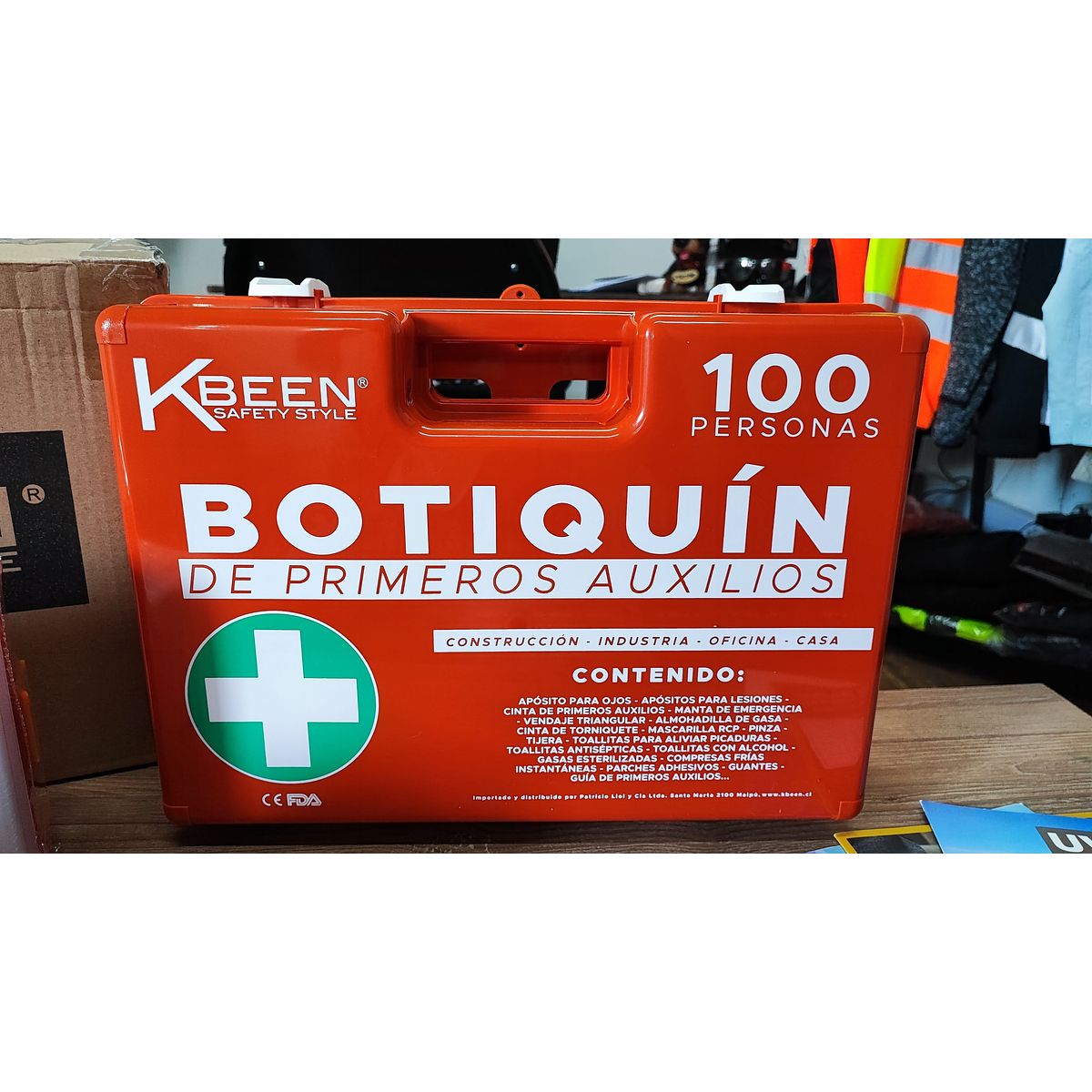 Botiquín Primeros Auxilios 100 Personas Kbeen