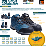 Botín Bolt High Grey HW 