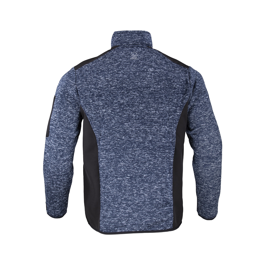 Chaqueta Melange Hombre Negro / Azul