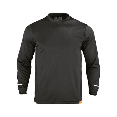 Polera Work Dry Hombre Manga Larga UV Colores - NEGRO