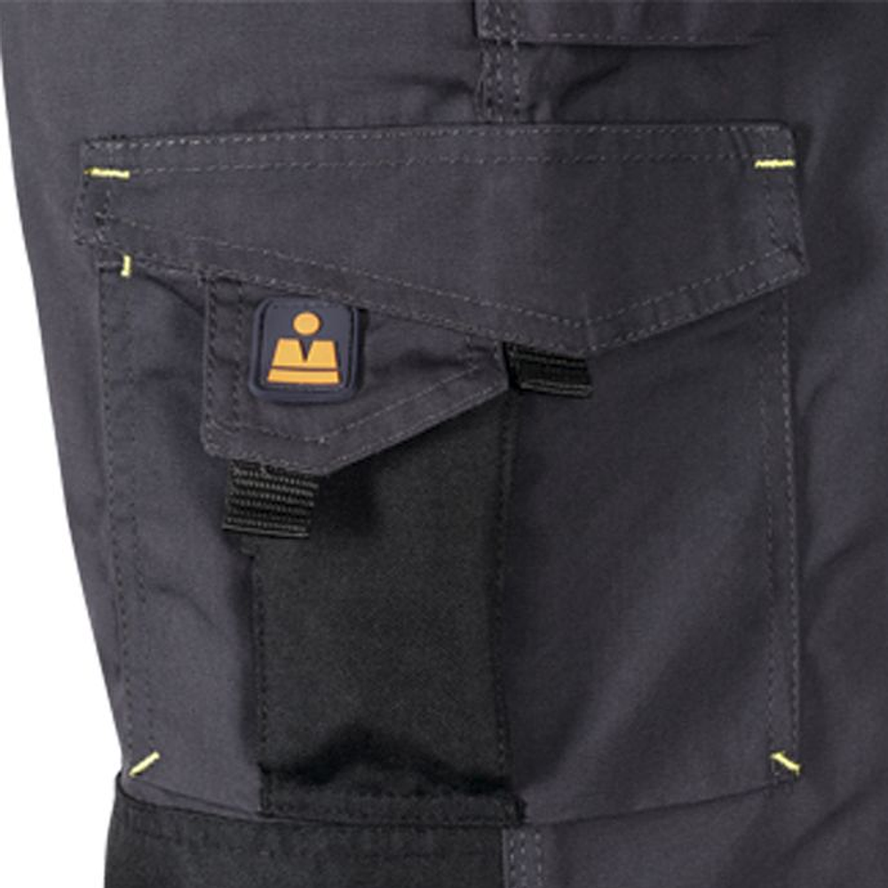 Pantalón Vulcano Técnico Canvas Negro / Beige