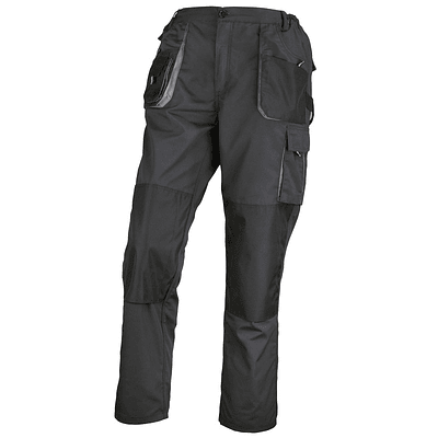 Pantalón Actium Canvas Hombre  - NEGRO CON GRIS