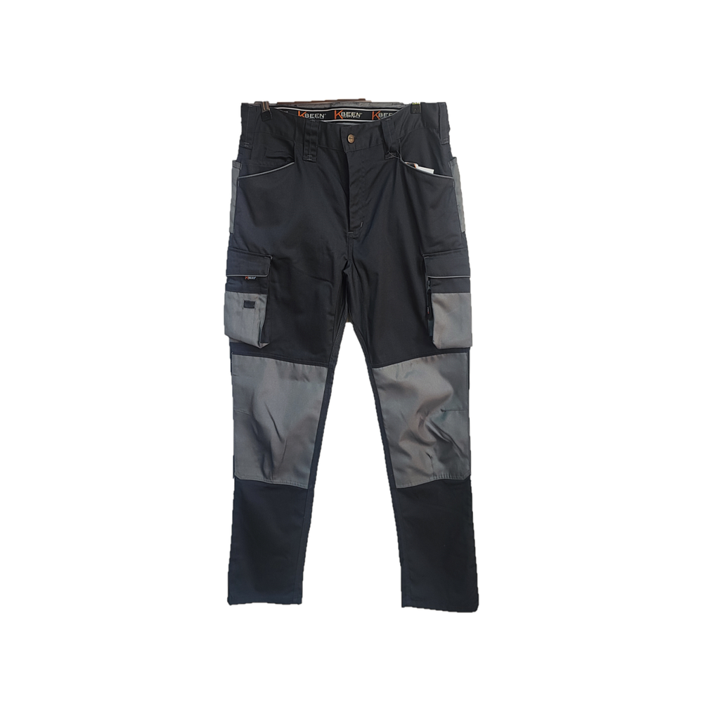 Pantalón Orbit Kbeen Bicolor Negro / Gris