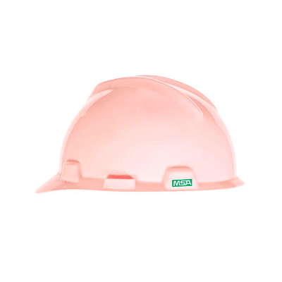 Casco V-Gard MSA Tipo Gorra Suspensión Fast Trac III  Colores - ROSADO