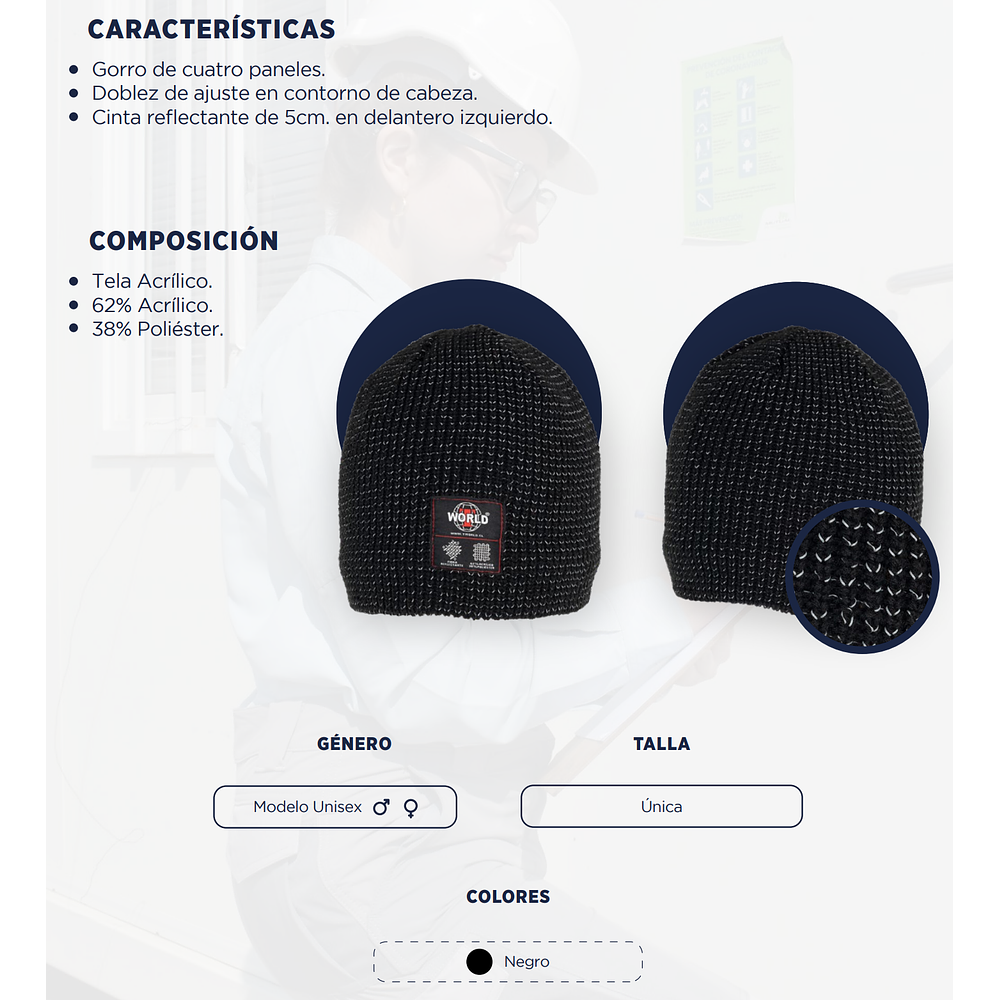 Gorro Outwork Reflex Unisex