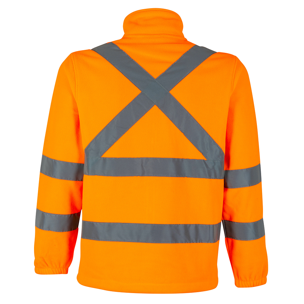 Micropolar HI VIS Clase 3 Hombre Amarillo / Salmón