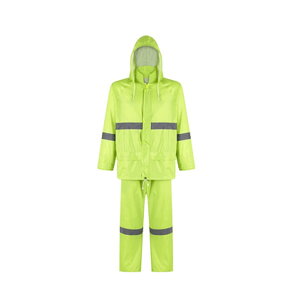 Traje Traffic Impermeable Amarillo HI VIS Con Huincha