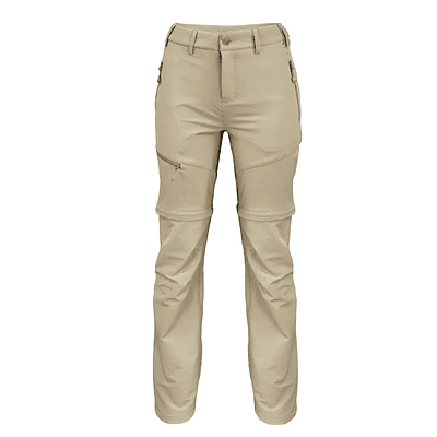 Pantalón Ligthwind Desmontable Mujer Nylon Spandex Outdoor