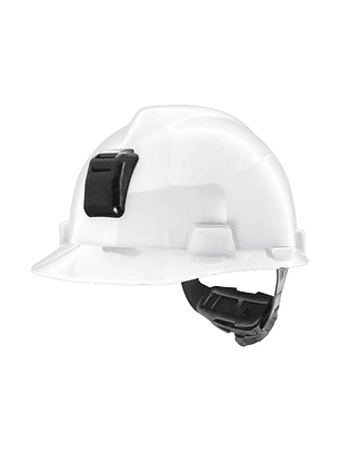 Casco V-Gard MSA Tipo Gorra Suspensión Fast Trac III + Porta Lampara y Cable Colores 