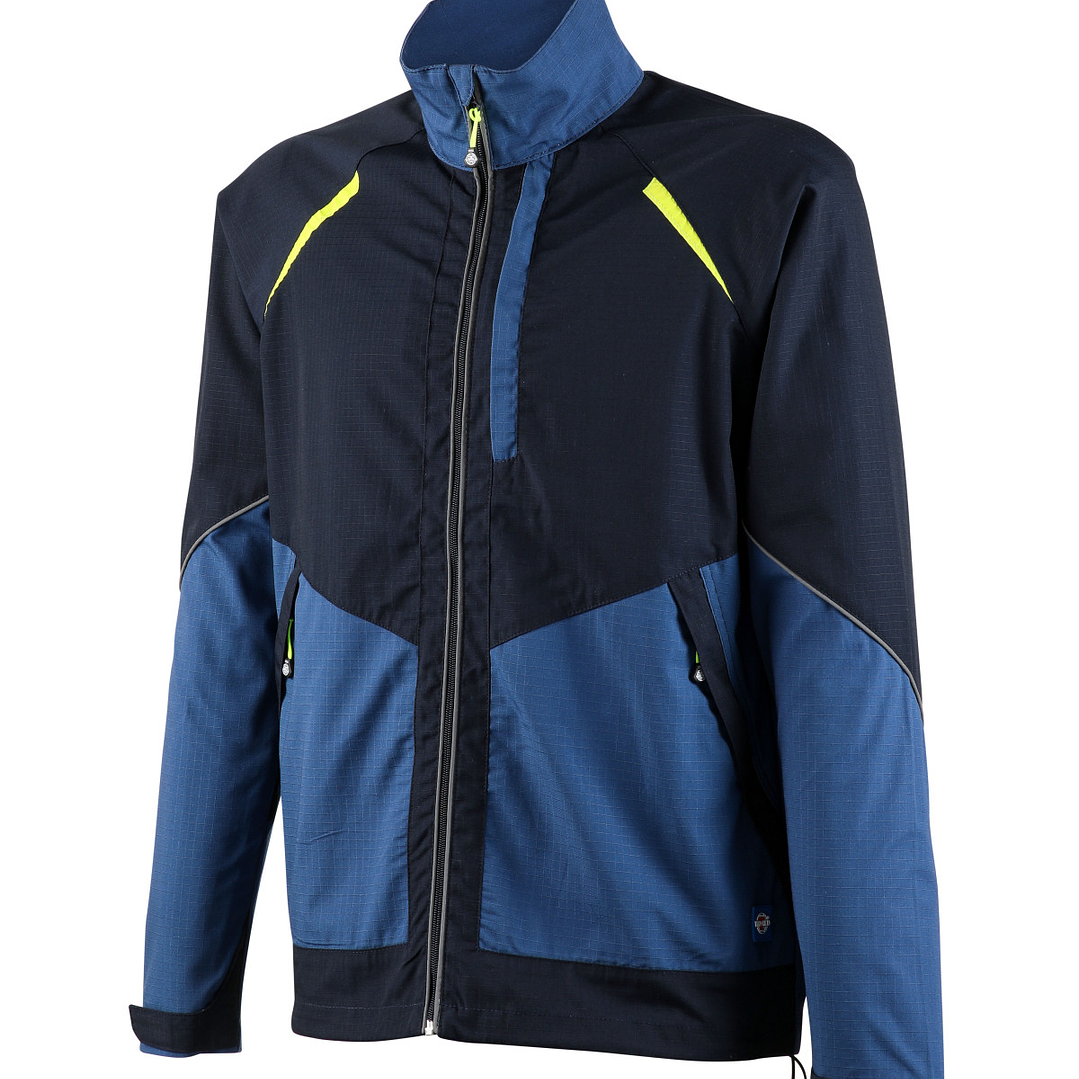 Chaqueta HI VIS Resist Bicolor Ripstop Azul / Gris 6