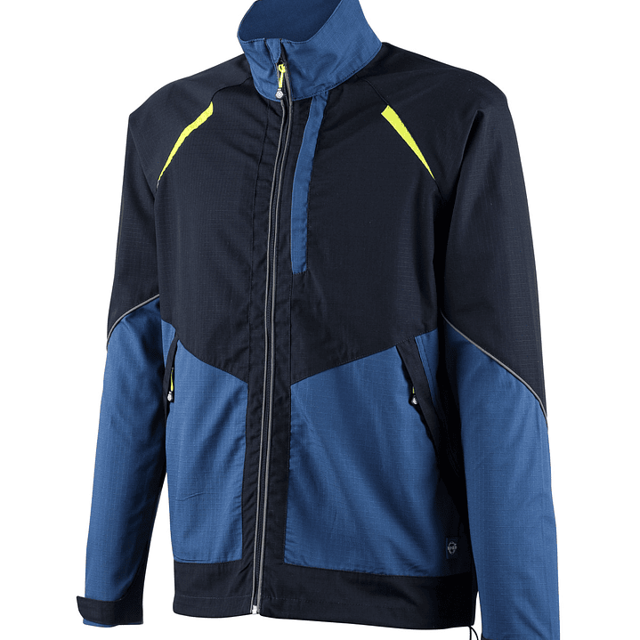 Chaqueta HI VIS Resist Bicolor Ripstop Azul / Gris 6