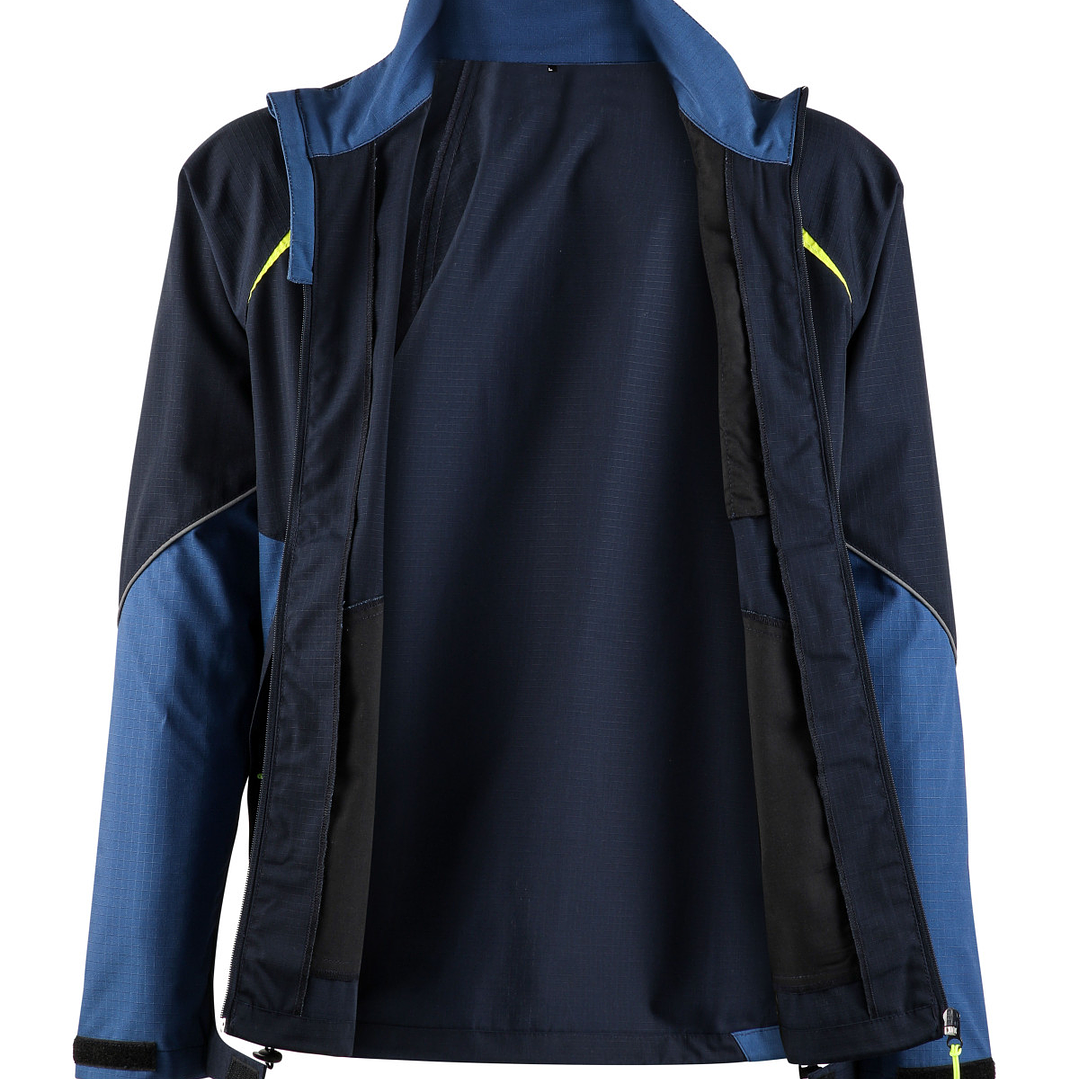 Chaqueta HI VIS Resist Bicolor Ripstop Azul / Gris 8