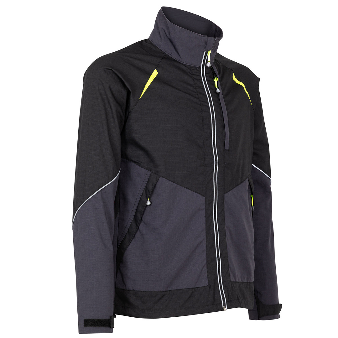 Chaqueta HI VIS Resist Bicolor Ripstop Azul / Gris 4