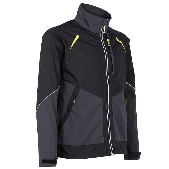 Chaqueta HI VIS Resist Bicolor Ripstop Azul / Gris 4