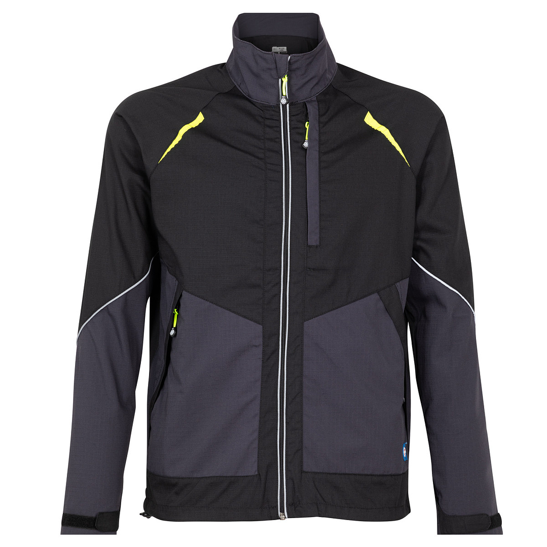 Chaqueta HI VIS Resist Bicolor Ripstop Azul / Gris 2