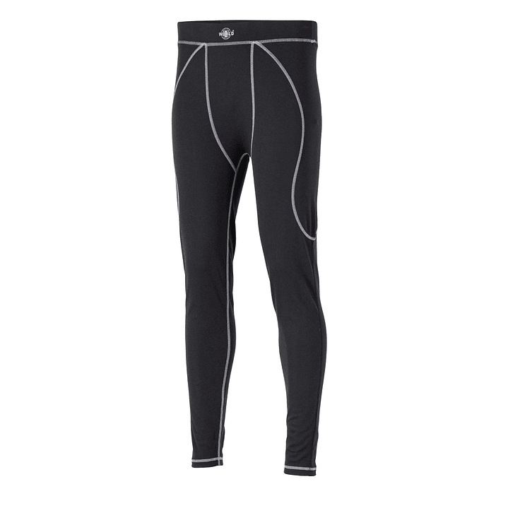 Primera Capa Premium Hombre Negra Tworld Spandex 4