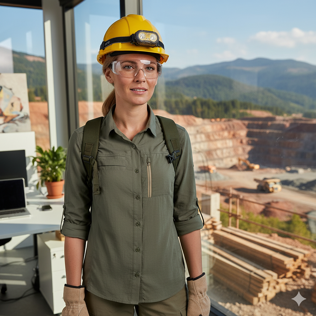 Blusa Lodge Kumen Quickdry UV Ripstop Mujer 9