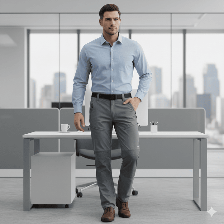 Pantalón Lodge Pro Outdoor Antiacido Hombre Kumen Ripstop UV 10