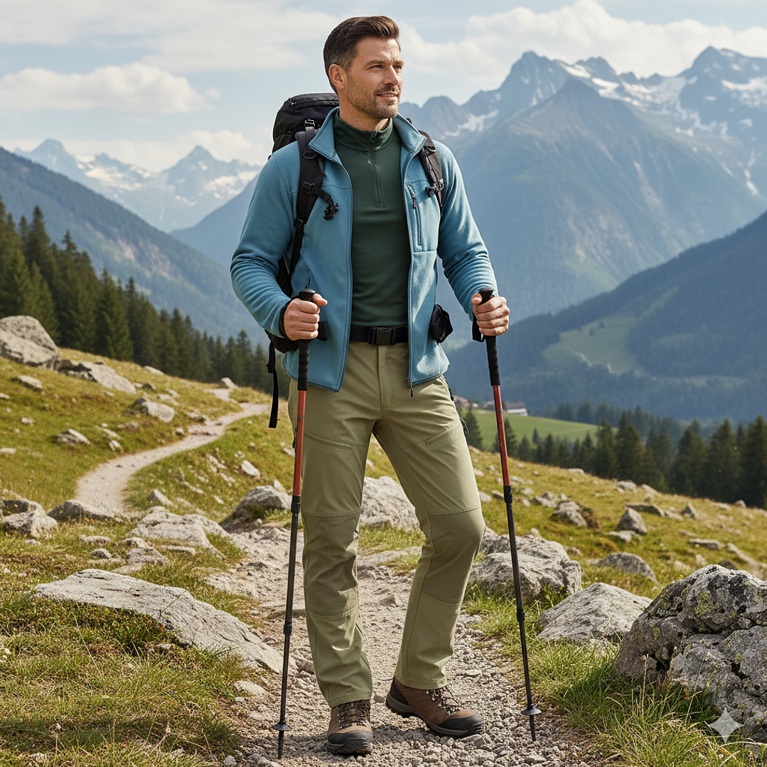 Pantalón Lodge Pro Outdoor Antiacido Hombre Kumen Ripstop UV 12