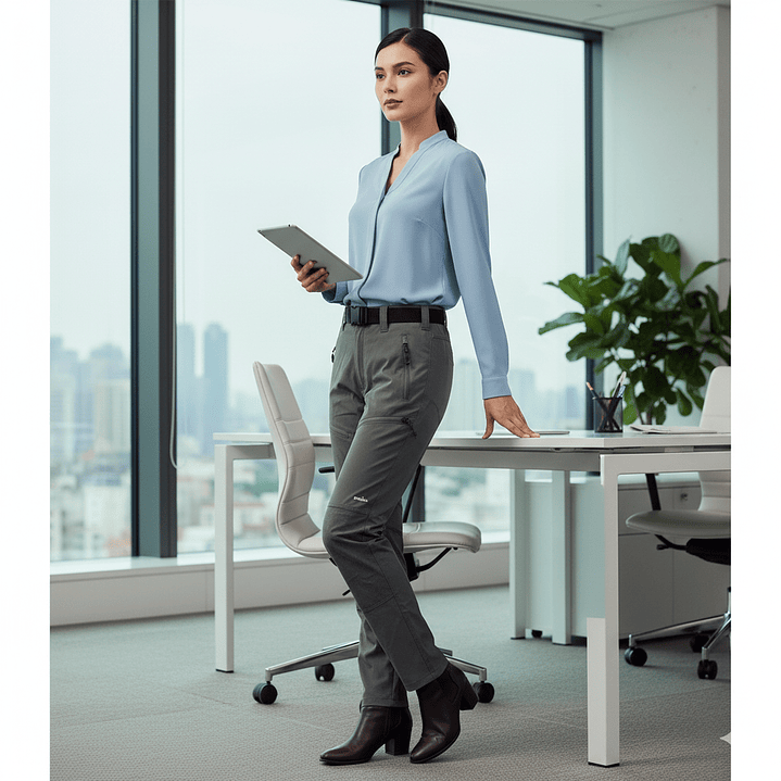 Pantalón Lodge Pro Outdoor Antiacido Mujer Kumen Ripstop UV 12