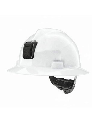 Casco V-Gard MSA Tipo Ala Suspensión Fast Trac III + Porta Lampara y Cable Colores 