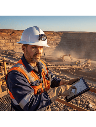 Casco MSA Ala Top-Gard Porta Lampara y Porta Cable