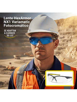 Lente Fotocromático Variomatic NX1 HexArmor
