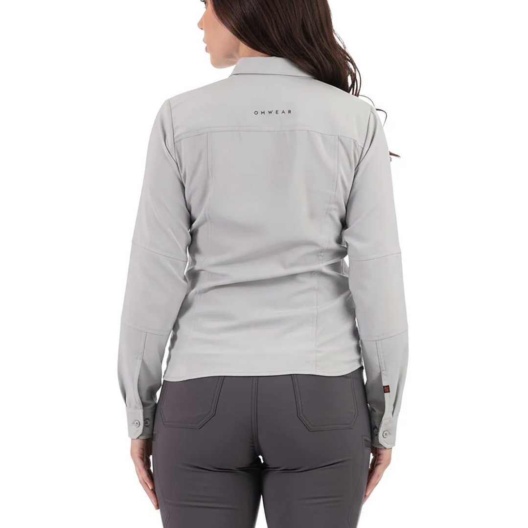 Blusa Carajás Con Cuello Técnica Antiácida Mujer Oxwear UPF Colores 5