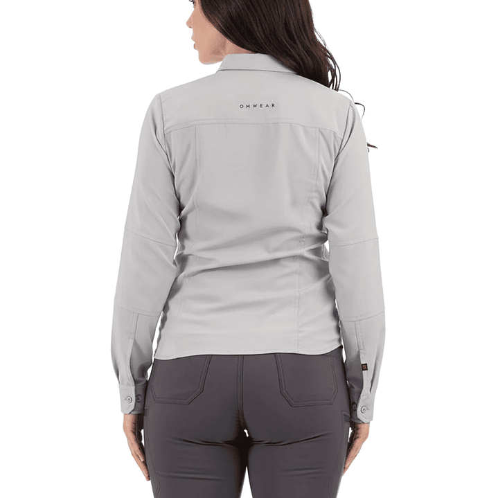 Blusa Carajás Con Cuello Técnica Antiácida Mujer Oxwear UPF Colores 5