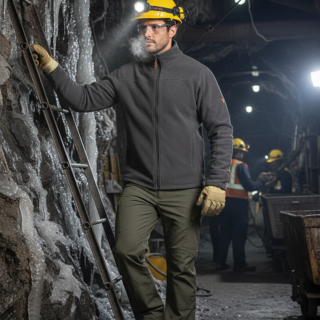 Polar Térmico Hombre Oxwear Thunder ThermaFleece Colores 9