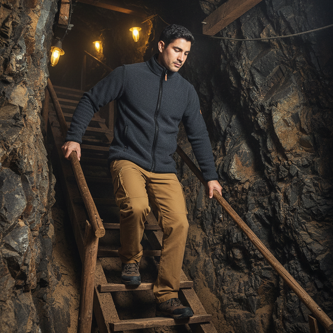 Polar Térmico Hombre Oxwear Thompson Fleece Colores 3