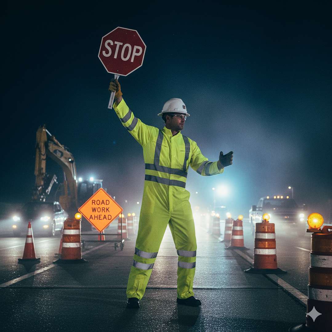 Overol Buzo Piloto 360° Poplin Salmon / Fluor 7