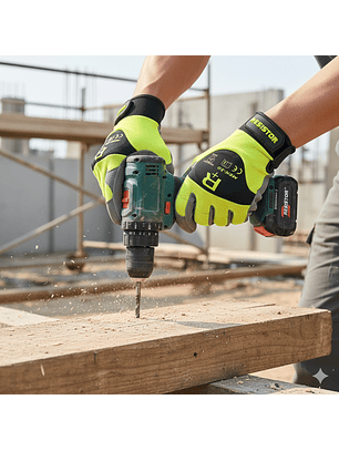 Guante MEK 10 HI-VIS Touch Anti Vibración Resistor