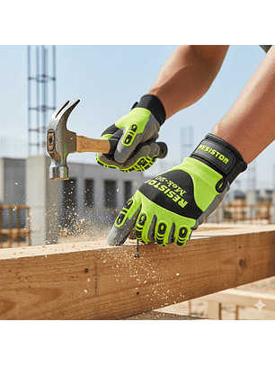 Guante MEK 20 HI-VIS Touch Anti Vibración Resistor