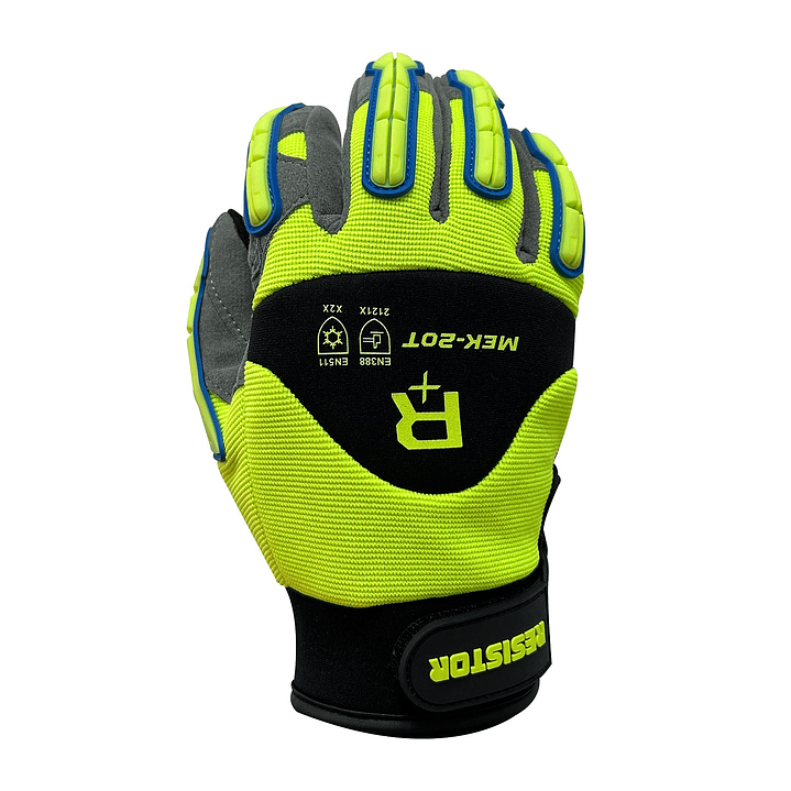 Guante MEK 20T HV Térmico HI-VIS Touch Anti-Vibración Resistor 1