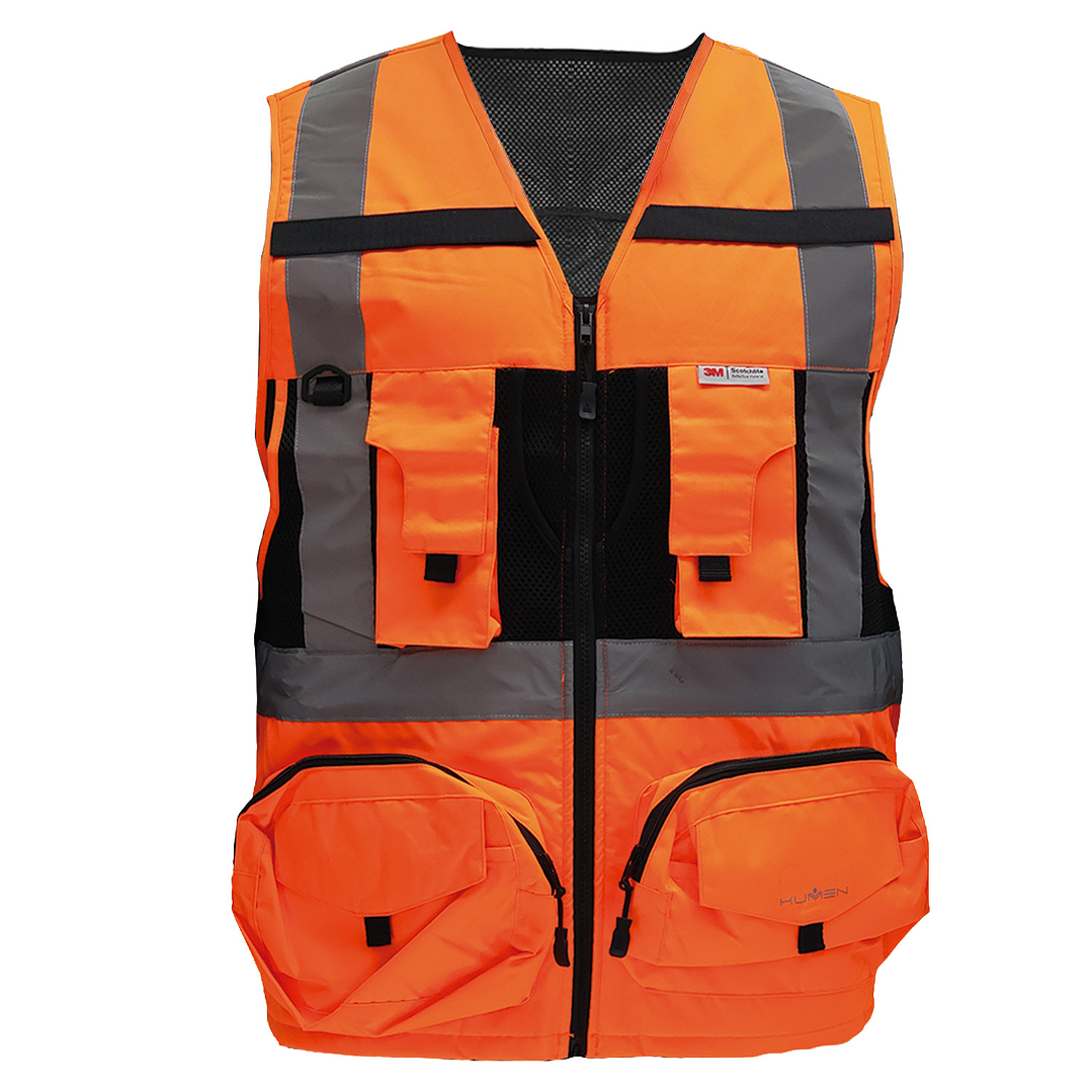 Chaleco Geólogo Ingeniero Geoplus 2 Hombre Azul / Salmon / Amarilla / Rojo 1