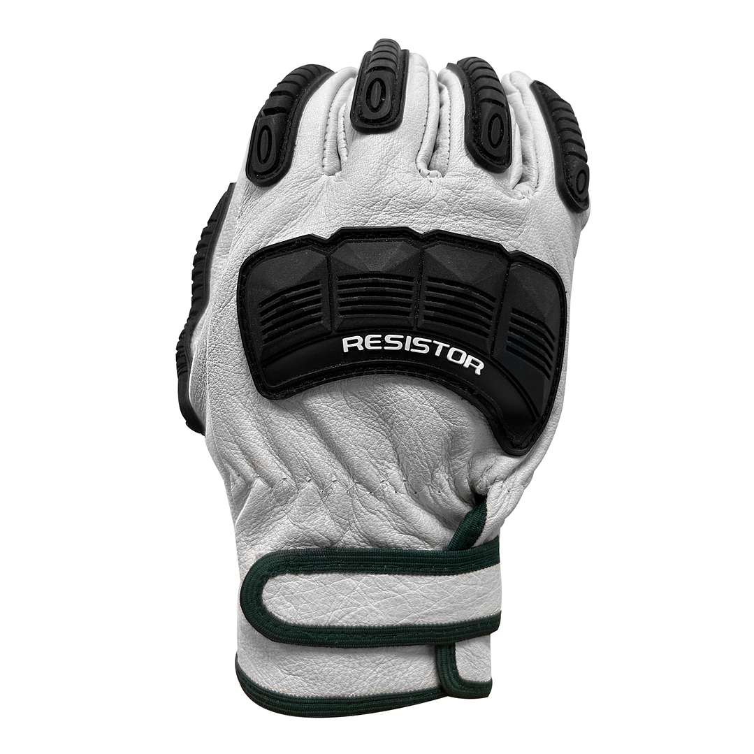 Guante Cabritilla Con Forro TPR Resistor Antigolpe 1