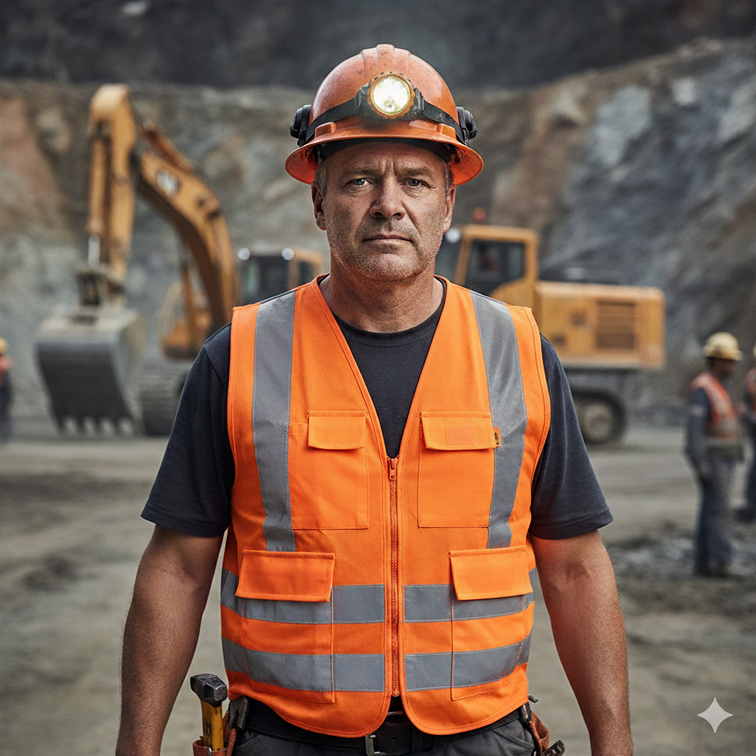 Chaleco Activex Naranjo 4 Bolsillos Alta Visibilidad  2