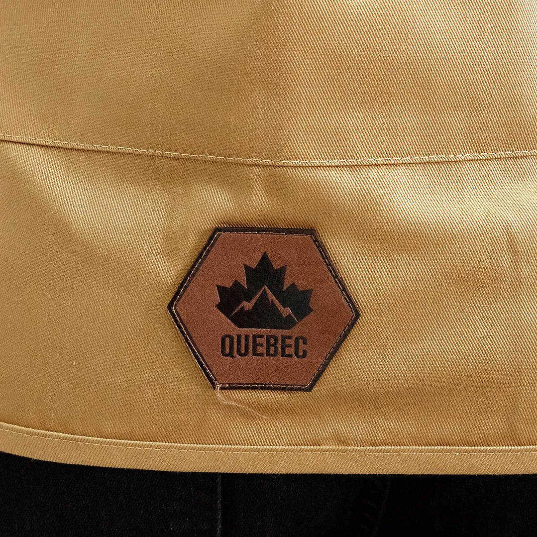 Chaleco Geólogo Gabardina Quebec Azul / Camel 11