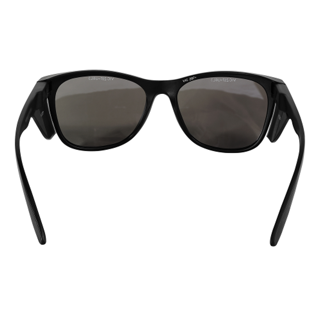 Lente de Seguridad Safeblack Gris Revo Azul Desmontable Steelpro UV ISP 8