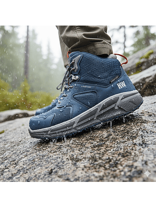 Botín HW Lunafoam Blue Smartdry Ultraligero