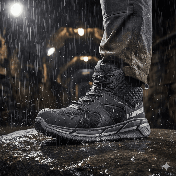 Botín HW Lunafoam Negro Smartdry Ultraligero 2