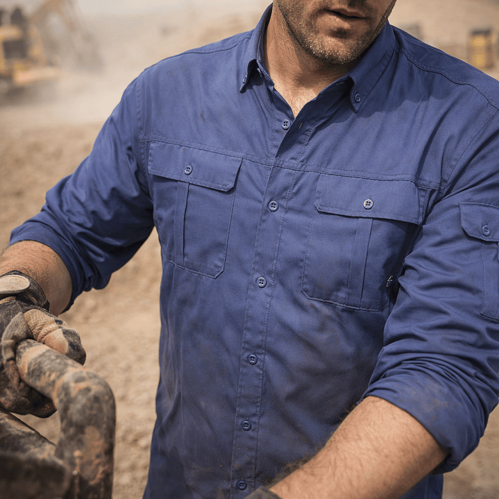 Camisa HW Horizon Blue / Beige UV 50 FPS 4