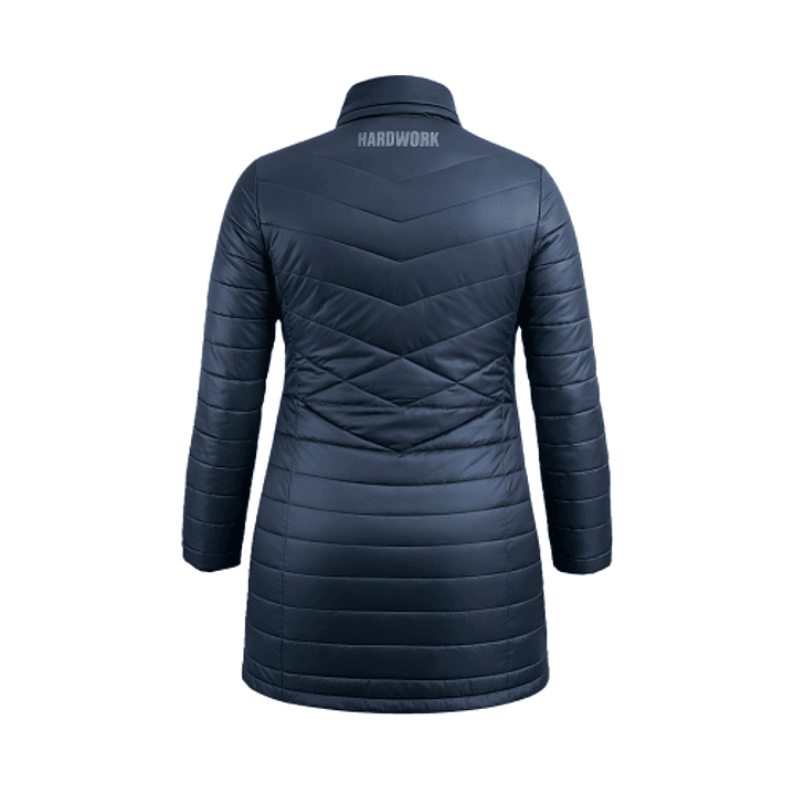 Parka Larga HW Aurora Mujer Negro / Azul Sorona 3