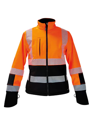 Chaqueta Softshell AV M-360 Hombre Naranja Siberia 