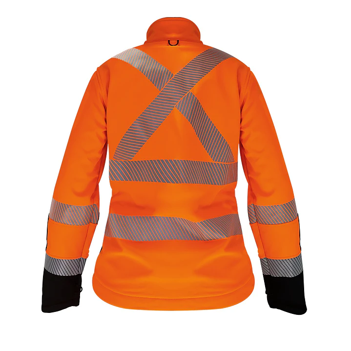Chaqueta Softshell AV M-360 Mujer Naranja Siberia 3