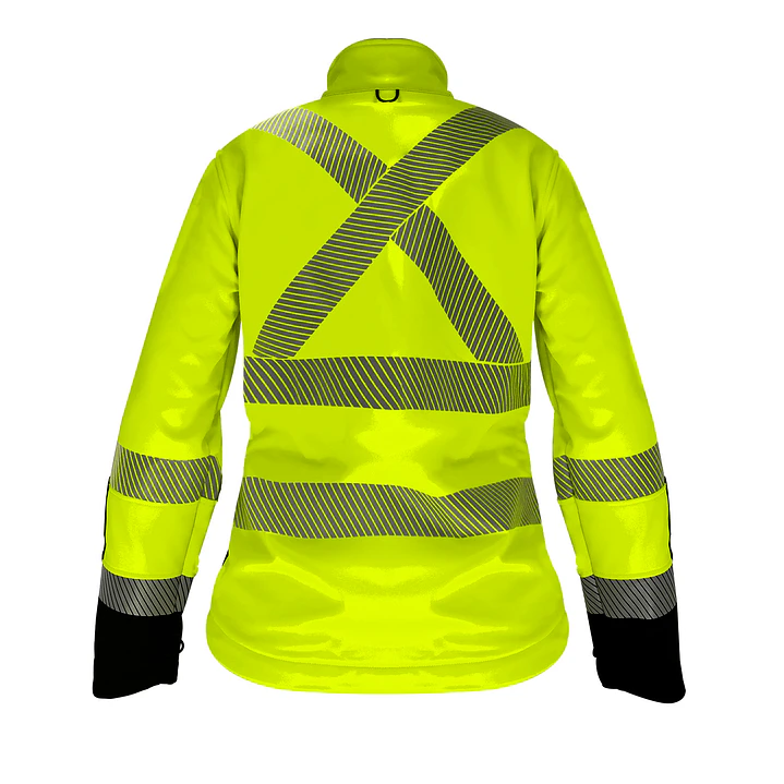 Chaqueta Softshell AV M-360 Hombre Amarillo Siberia 4