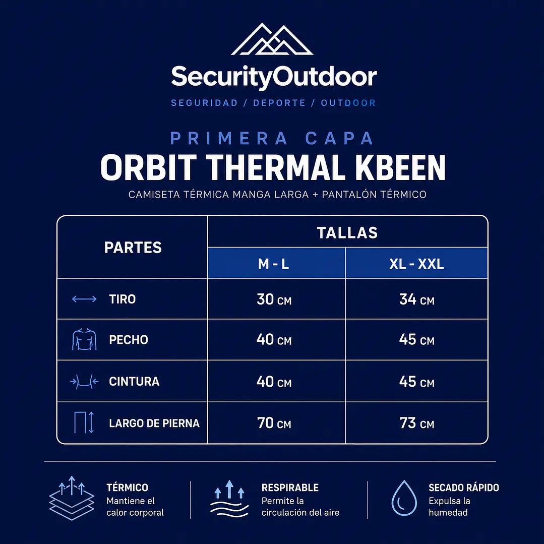 Primera Capa Orbit Thermal Unisex Kbeen 4